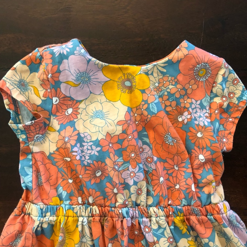 Girls Outfits Jumpsuit/Floral Dress 2T - Picture 7 of 8